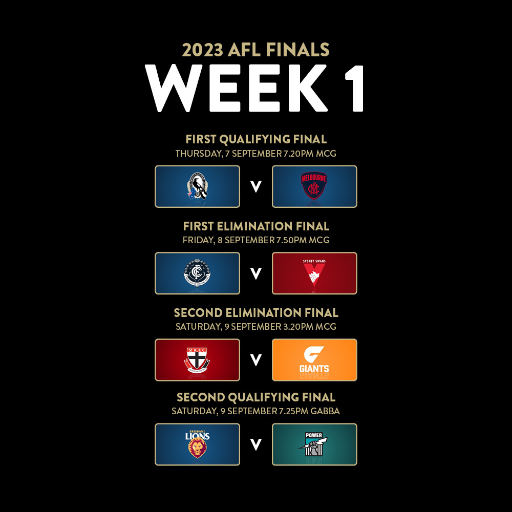 AFL FINALS - Vegas Waverley Gardens